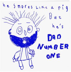 CARD Dad-number-one