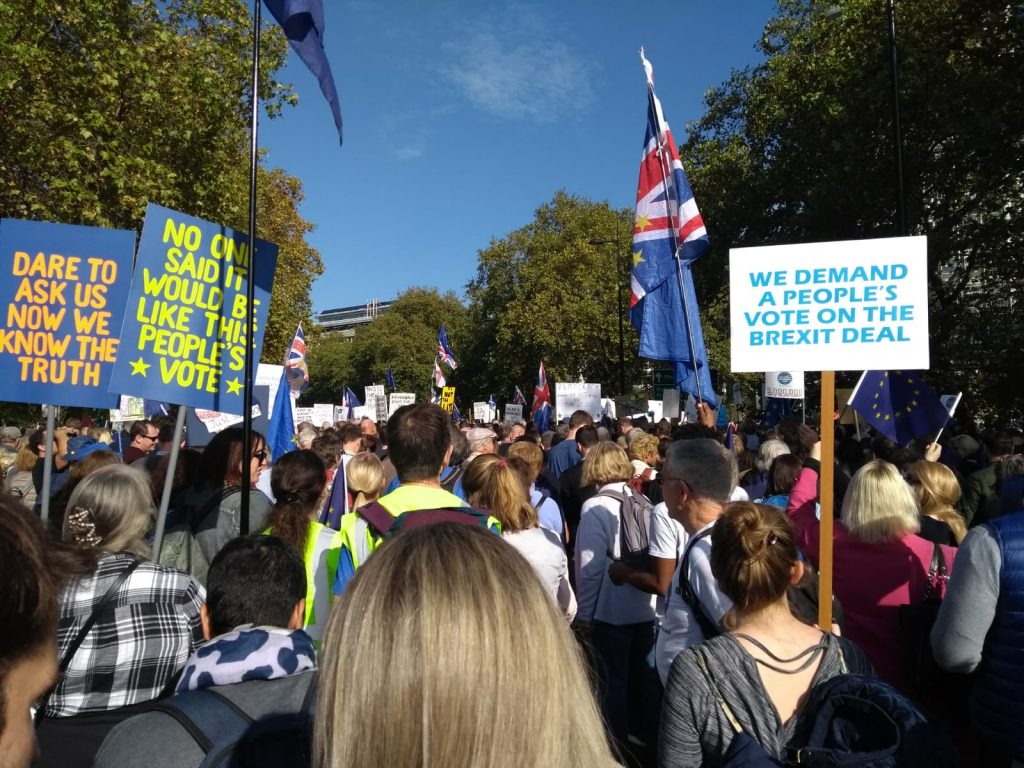 brexit peoples vote banners