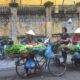 Vietnam Bike Vegetable seller