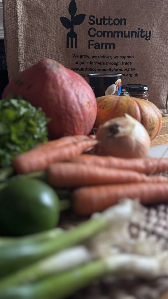 Sutton Community Farm veg box