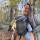 Harriet Riddell babywearing