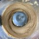 How to make peanut butter in a blender - view looking into the blender