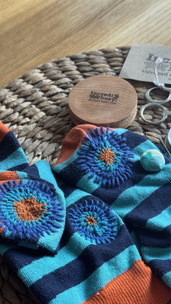 learn a new hobby how about visible mending