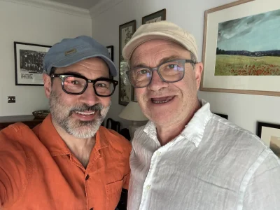 HARRY+ENFIELD+AND+ADAM talking hair loss and hair transplants